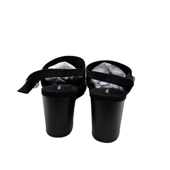Anne Klein Women's Black Riah Block Heel Sandal - 10 - Picture 4 of 6